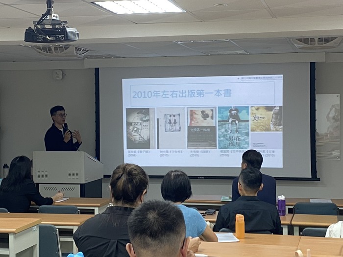 【專題講座】114年10月27日邀請中興大學台灣文學與跨國文化研究所詹閔旭所長主講：「新自由主義時代帶給台灣千禧世代作家的挑戰」圖片