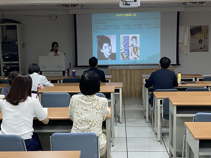 【專題講座】115年05月4日(一)邀請國立政治大學台灣文學研究所崔末順所長主講「時代與敘事之間：1990年代以來韓國小說的三十年軌跡」圖片